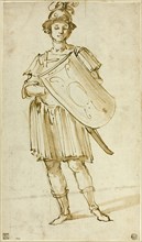 Standing Warrior, c.1600. Creator: Unknown.