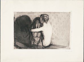 Consolation, 1894. Creator: Edvard Munch.