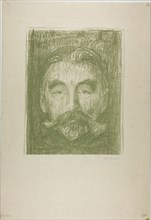 Stéphane Mallarmé, 1897. Creator: Edvard Munch.