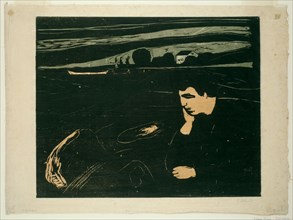 Melancholy III, 1902. Creator: Edvard Munch.