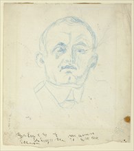Self-Portrait, n.d. Creator: Edvard Munch.