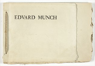 Text, from Meier-Graefe portfolio, published 1895. Creator: Edvard Munch.