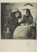 The Sick Child, 1894. Creator: Edvard Munch.