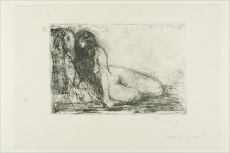 Secret, 1913. Creator: Edvard Munch.