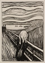 The Scream, 1895. Creator: Edvard Munch.