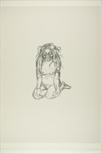 Omega Weeping, 1908/09. Creator: Edvard Munch.