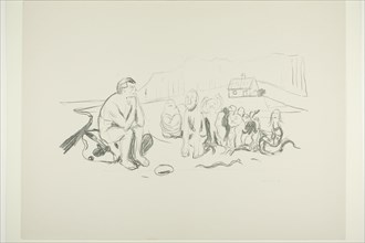 Alpha's Progeny, 1908/09. Creator: Edvard Munch.