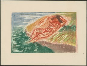 Sunbathing I, 1915. Creator: Edvard Munch.