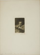 A Painter-Etcher (Self-Portrait), 1889. Creator: Anders Leonard Zorn.