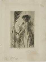 Rosita Mauri, 1889. Creator: Anders Leonard Zorn.