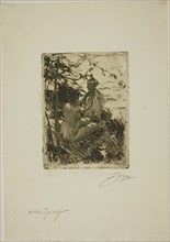 In the Open Air, 1890. Creator: Anders Leonard Zorn.