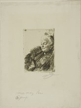 Mme Georges May II, 1891. Creator: Anders Leonard Zorn.
