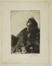 Mme Simon II, 1891. Creator: Anders Leonard Zorn.