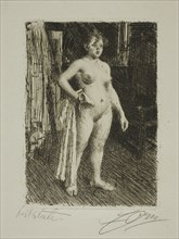 Venus de la Villette, 1893. Creator: Anders Leonard Zorn.
