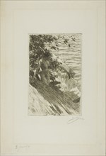 La Grande Baigneuse - The Great Bather, 1895. Creator: Anders Leonard Zorn.