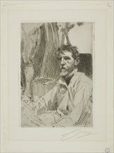 August Saint Gaudens I, 1898. Creator: Anders Leonard Zorn.
