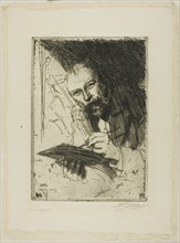 Carl Larsson, 1897. Creator: Anders Leonard Zorn.