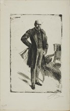Colonel Lamont I (Whole length), 1900. Creator: Anders Leonard Zorn.