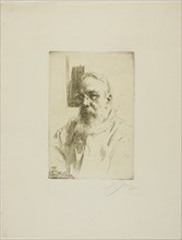 Professor John Berg, 1912. Creator: Anders Leonard Zorn.