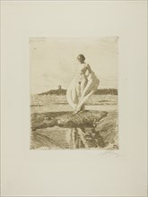 The Swan, 1915. Creator: Anders Leonard Zorn.