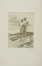 The Two, 1916. Creator: Anders Leonard Zorn.
