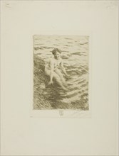 Wet, 1911. Creator: Anders Leonard Zorn.