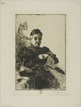 Mme Lamm II, 1894. Creator: Anders Leonard Zorn.