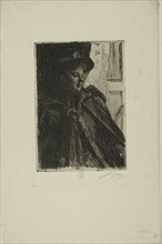 Olga Bratt, 1892. Creator: Anders Leonard Zorn.
