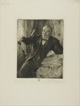 Grover Cleveland I, 1899. Creator: Anders Leonard Zorn.