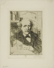 Marcellin Berthelot, 1906. Creator: Anders Leonard Zorn.