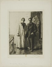 Mr. and Mrs. Atherton Curtis, 1906. Creator: Anders Leonard Zorn.