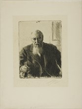 C. F. Liljevalch, 1909. Creator: Anders Leonard Zorn.