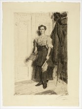 The New Maid, 1909. Creator: Anders Leonard Zorn.