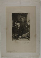 Zorn and His Wife, 1890. Creator: Anders Leonard Zorn.