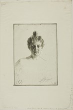 Mrs. Runeberg, 1900. Creator: Anders Leonard Zorn.