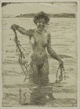 Seaweed, 1910. Creator: Anders Leonard Zorn.