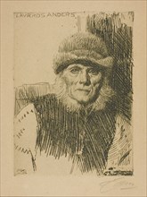 Dalecarlian Peasant (Lavards Anders), 1919. Creator: Anders Leonard Zorn.