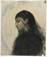 Head of a Veiled Woman, n.d. Creator: Anders Leonard Zorn.