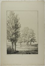 Plate 26 from Blatt Baum und Landschafts Studien, c.1810. Creator: Lorenz Ekemann Alesson.