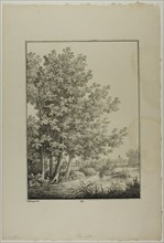 Plate 30 from Blatt Baum und Landschafts Studien, c.1810. Creator: Lorenz Ekemann Alesson.