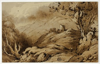 Mountainous Landscape with Ruins, n.d. Creator: James Robertson.