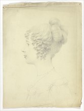 Profile of Woman Facing Left, n.d. Creator: Unknown.