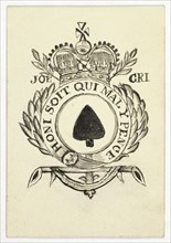 Playing Card-Ace of Spades, n.d. Creator: Unknown.