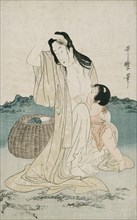 Abalone Divers, Japan, c. 1797/98. Creator: Kitagawa Utamaro.