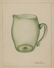 Pitcher, 1935/1942. Creator: Anna Aloisi.