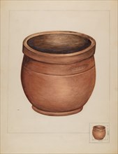 Earthenware Pot, 1936. Creator: Anna Aloisi.