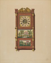 Shelf Clock, c. 1938. Creator: Therkel Anderson.