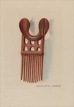 Wool Comb, c. 1937. Creator: Charlotte Angus.