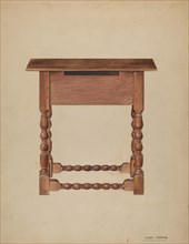 Tavern Table or Refectory Table, 1935/1942. Creator: Louis Annino.