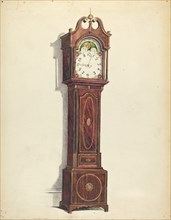 Clock, c. 1935. Creators: Louis Annino, Harry Eisman, Arsen Maralian.
